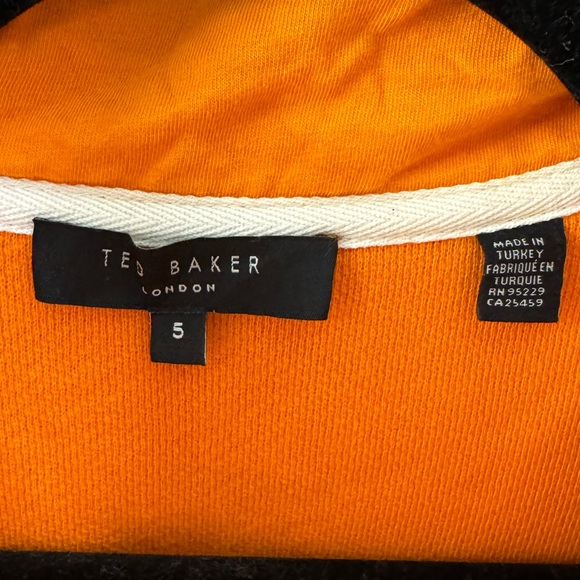 Like New Ted Baker London Millom L/S Textured Half Zip Golf Pulllover Sweater - Picture 3 of 7